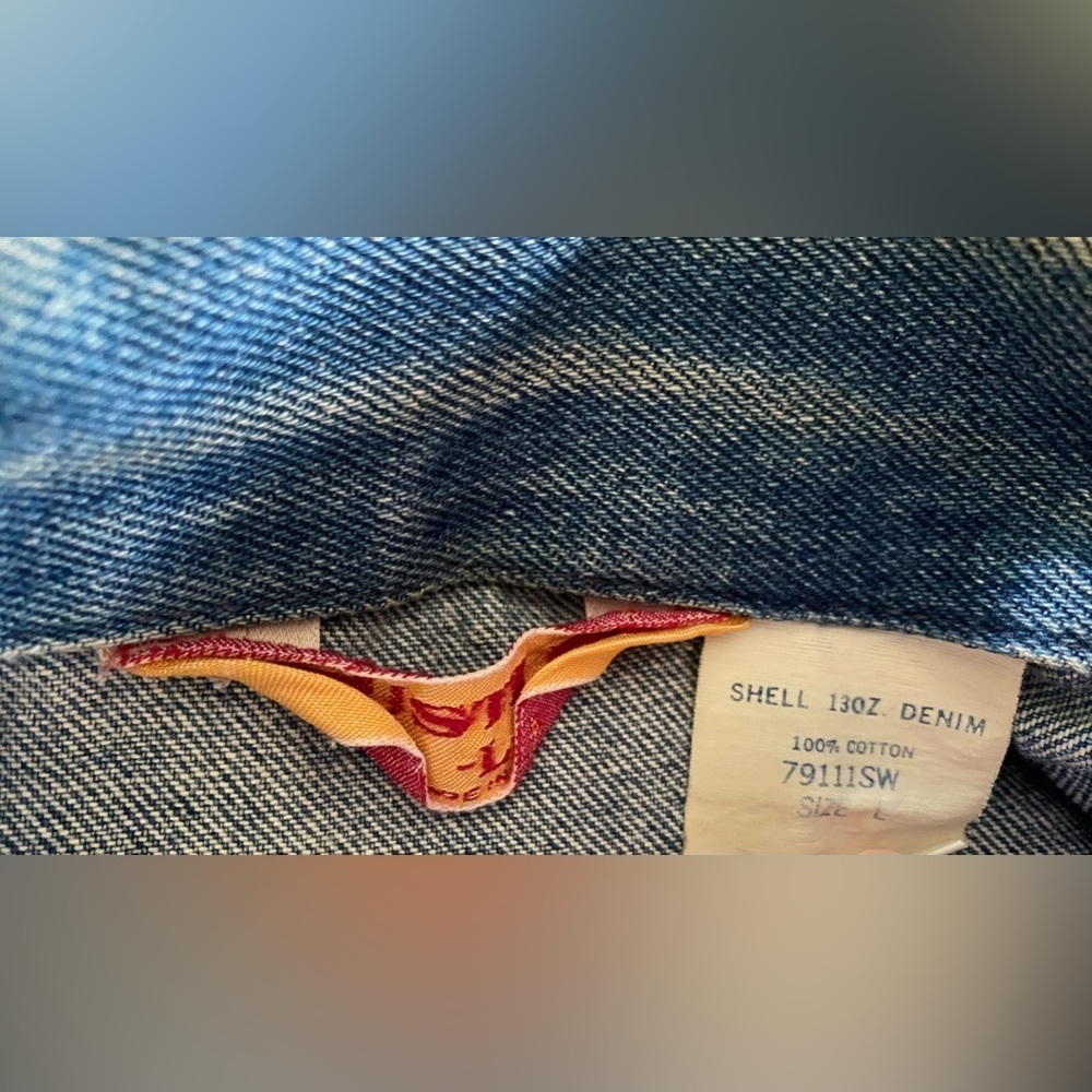 VINTAGE Rustler Jean Jacket - Picture 8 of 11